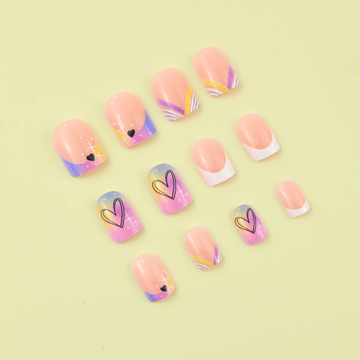 24pcs Press On Nails