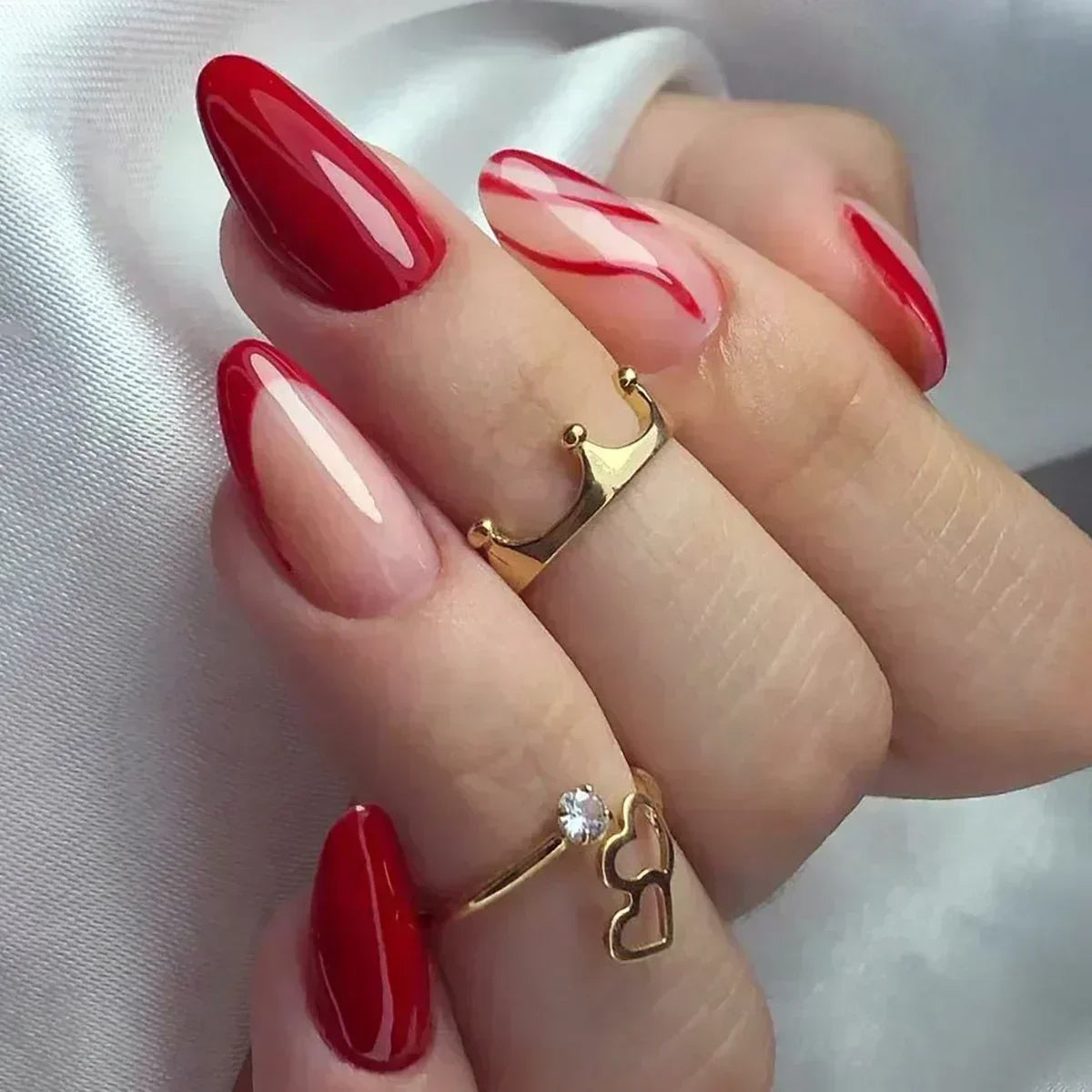 24pcs Press On Nails