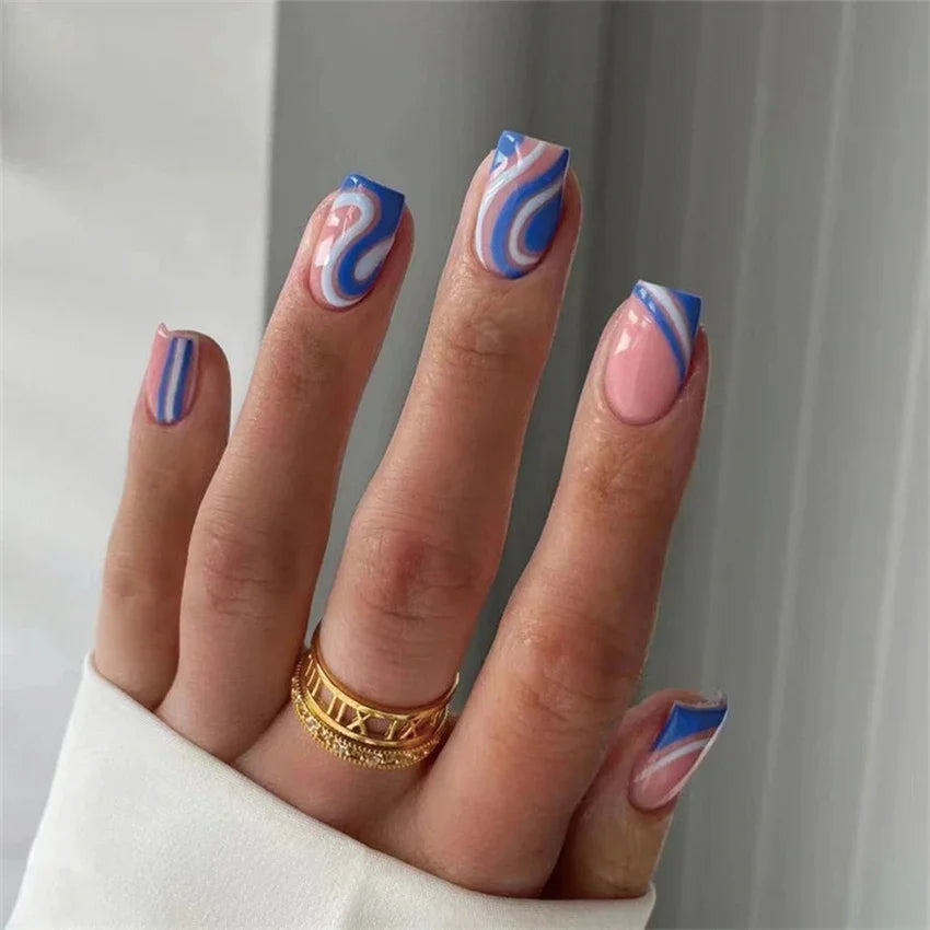 24Pcs/set Press On Nails