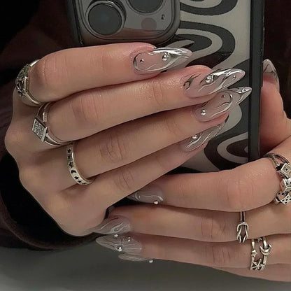 24pcs Press On Nails