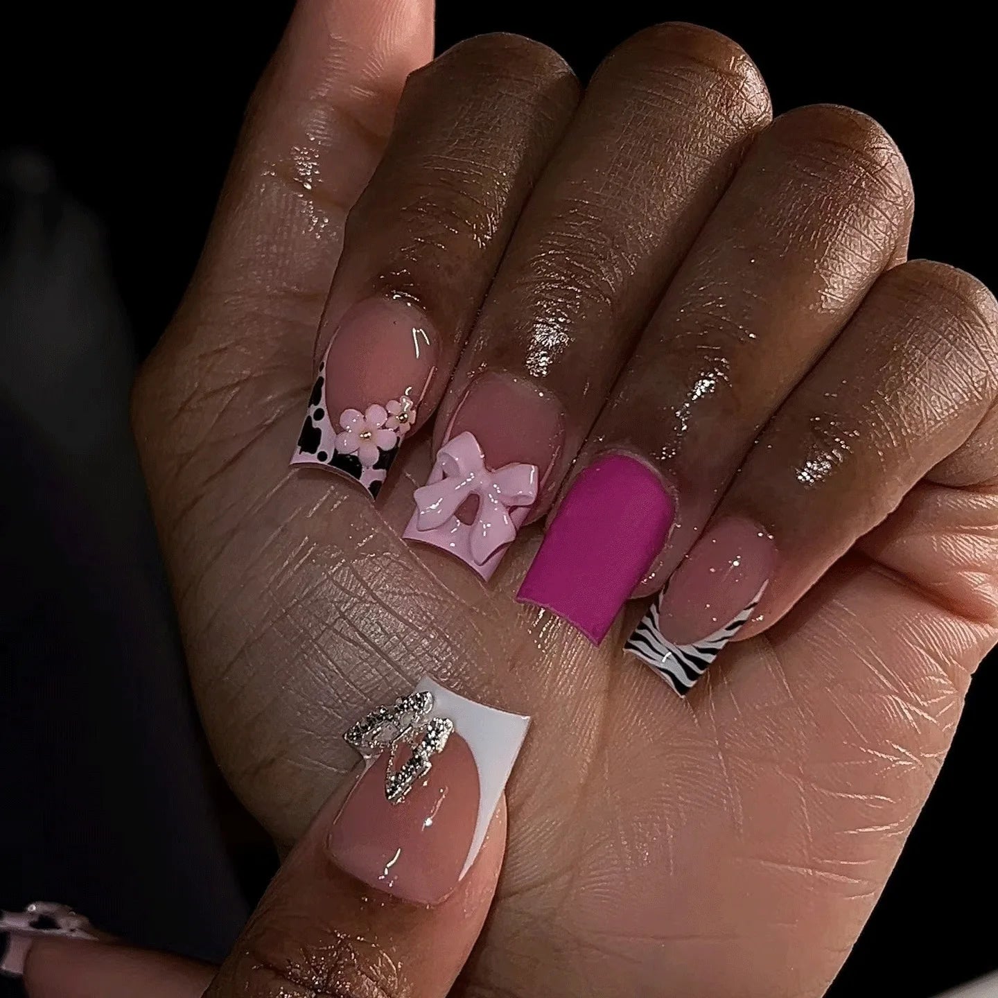 24pcs Press On Nails
