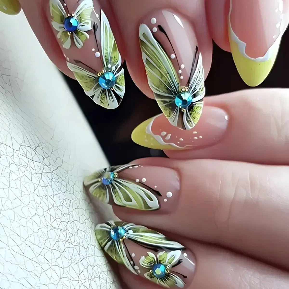 24pcs Press On Nails