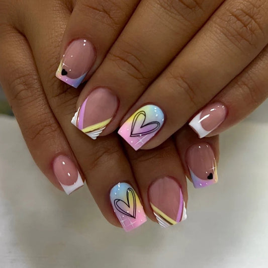 24pcs Press On Nails