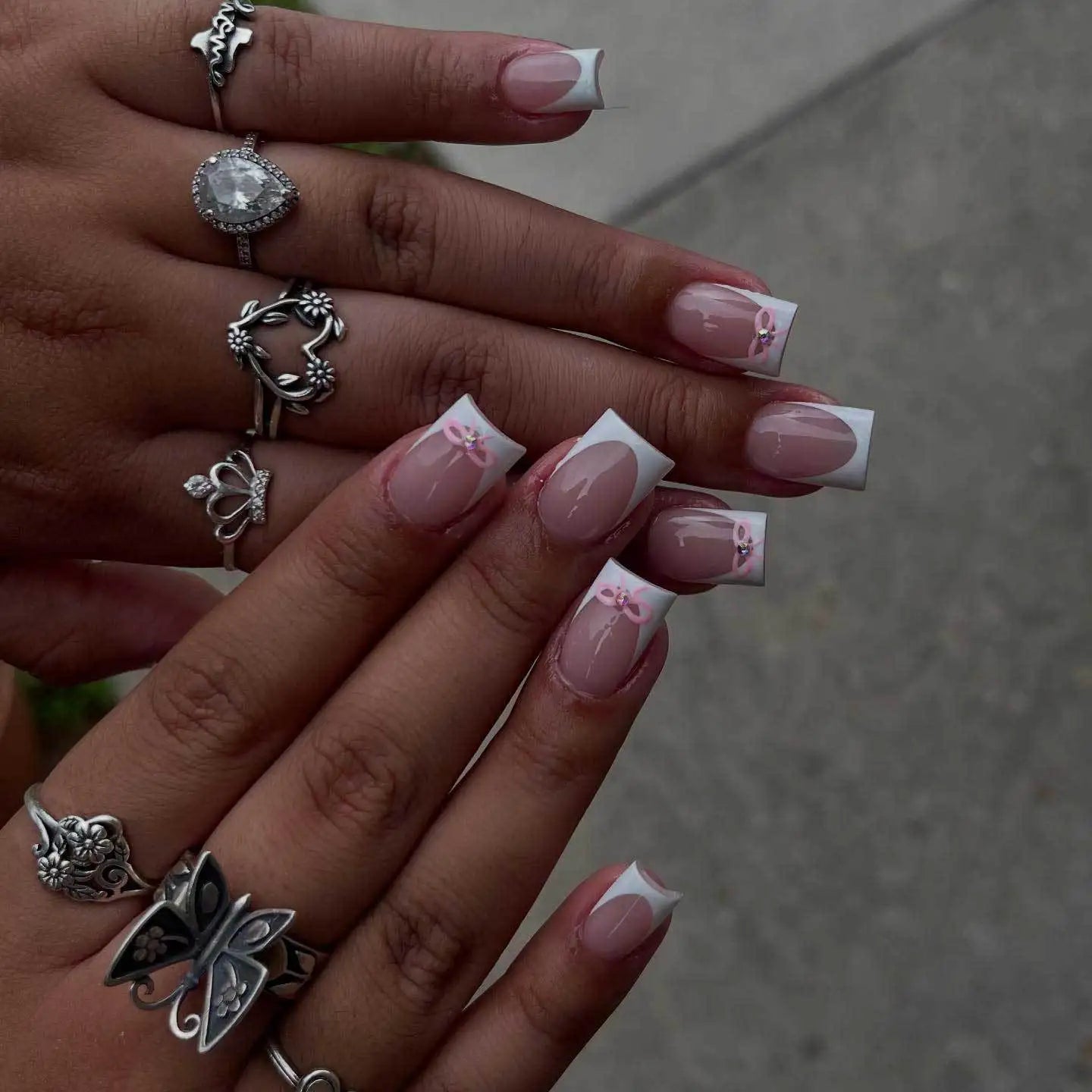 24pcs Press On Nails