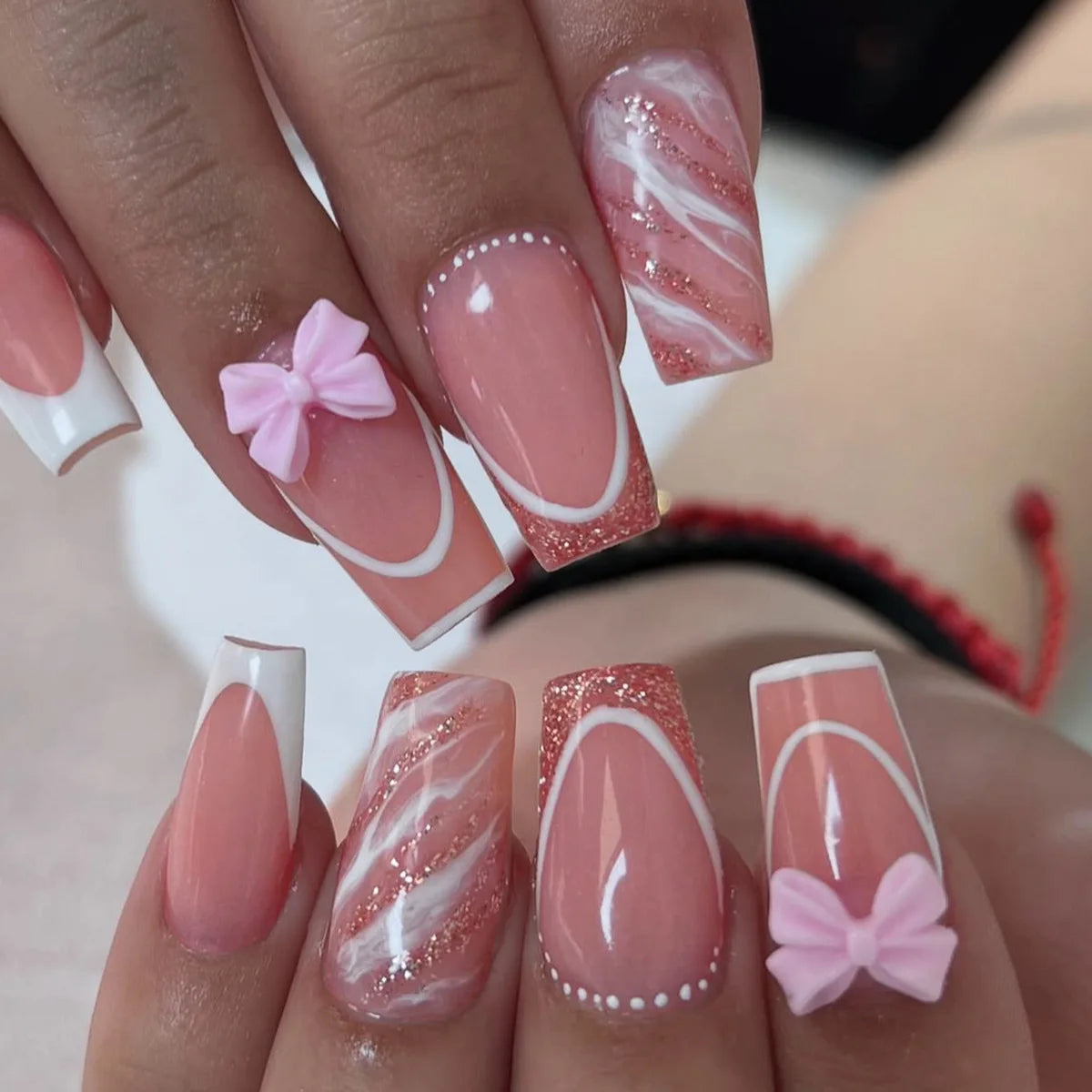 24pcs Press On Nails