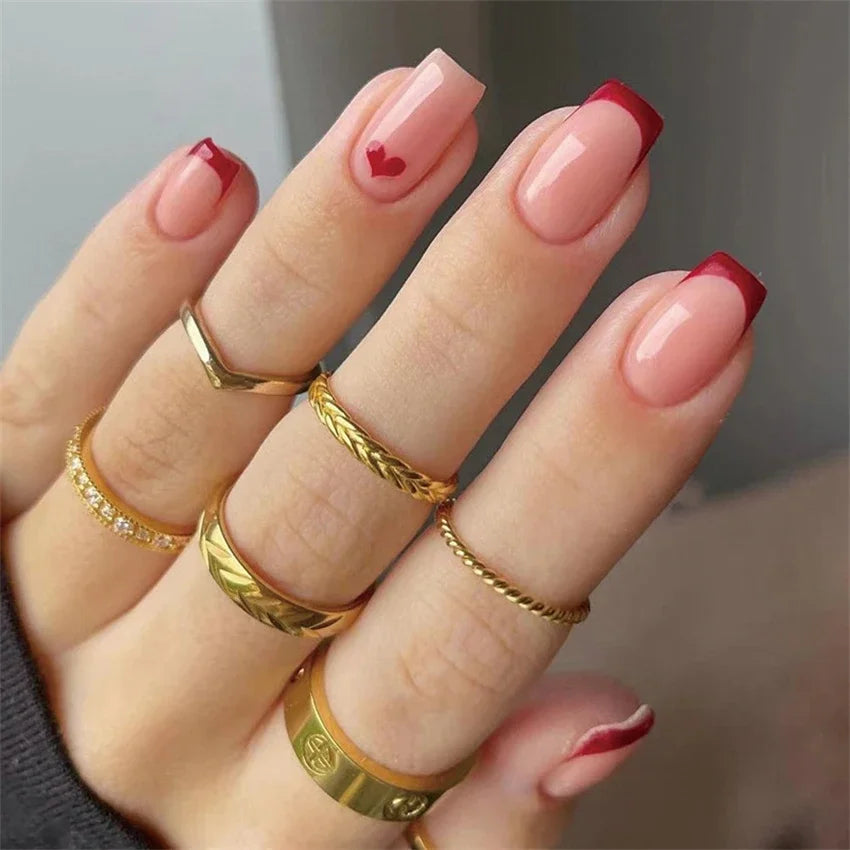 24Pcs/set Press On Nails